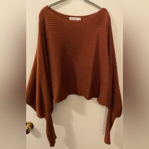 🍂 JustFab Ribbed Knit Sweater 🍂 Size L